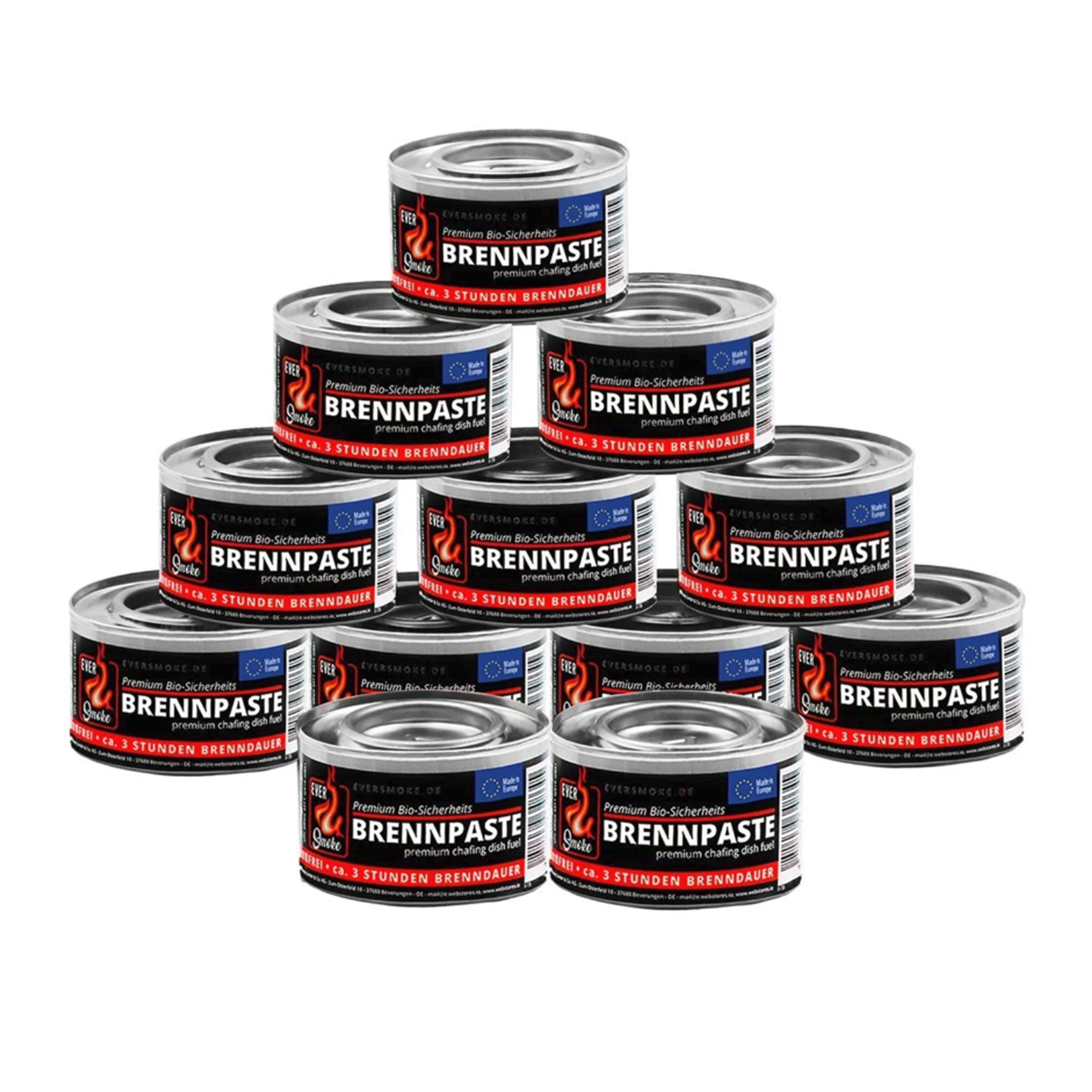 Eurocatch brandpasta – 3 uur warmte, geurloos en roetvrij 12 stuks