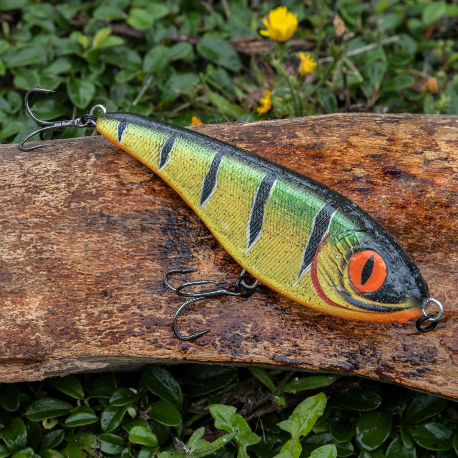 Senshu - Butcher Jerk - Jerkbait - 6,8cm - 9gr - Fire Perch