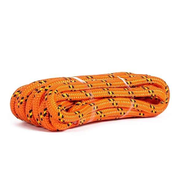 Traxis Polypropyleen Touw | Orange/Black | 14mm | 10m