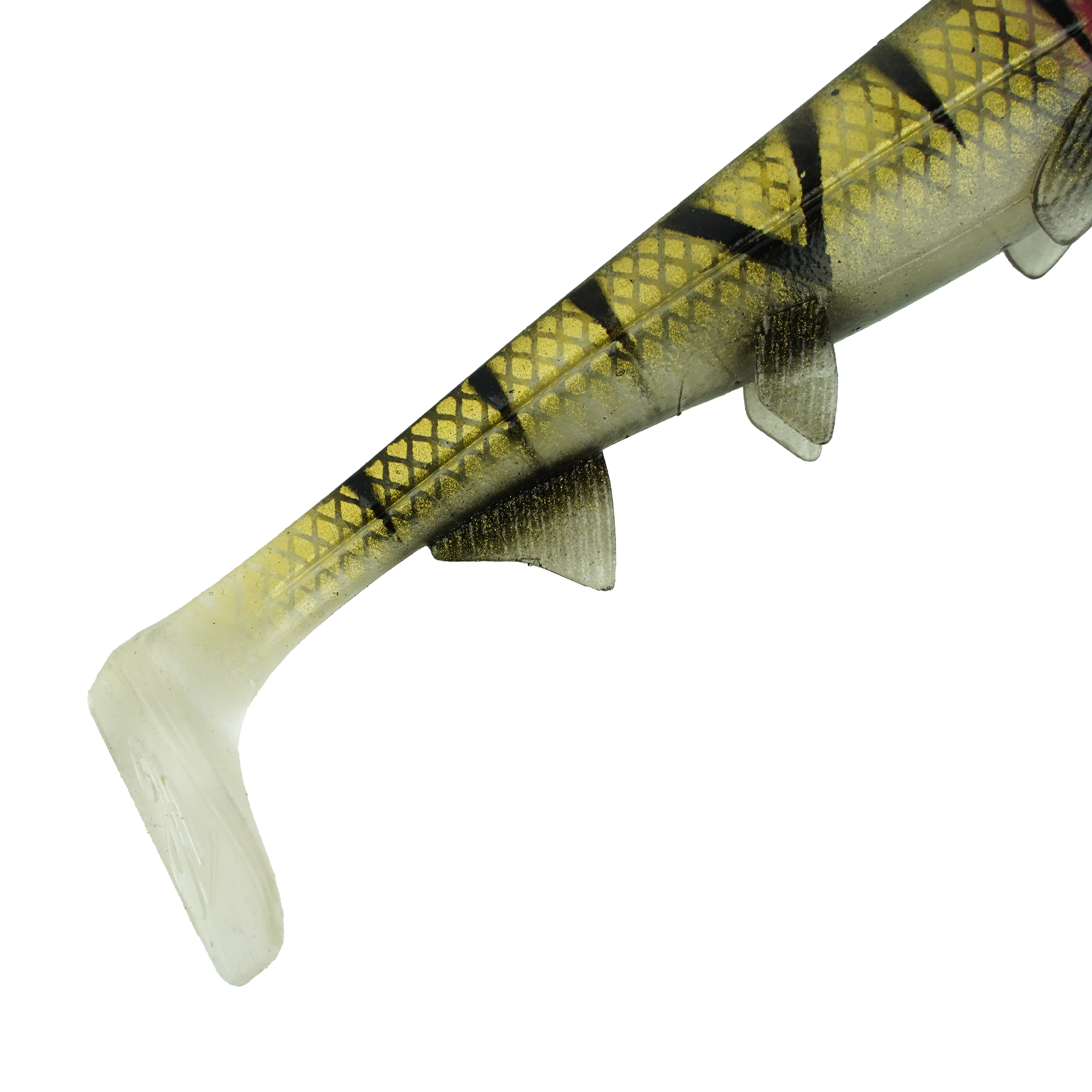Hostagevalley Shad - Transparent Perch - 22cm