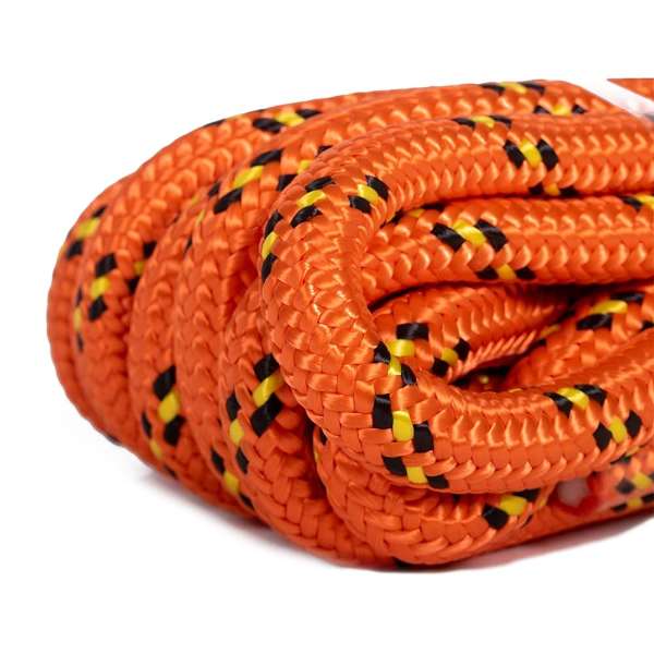 Traxis Polypropyleen Touw | Orange/Black | 14mm | 10m