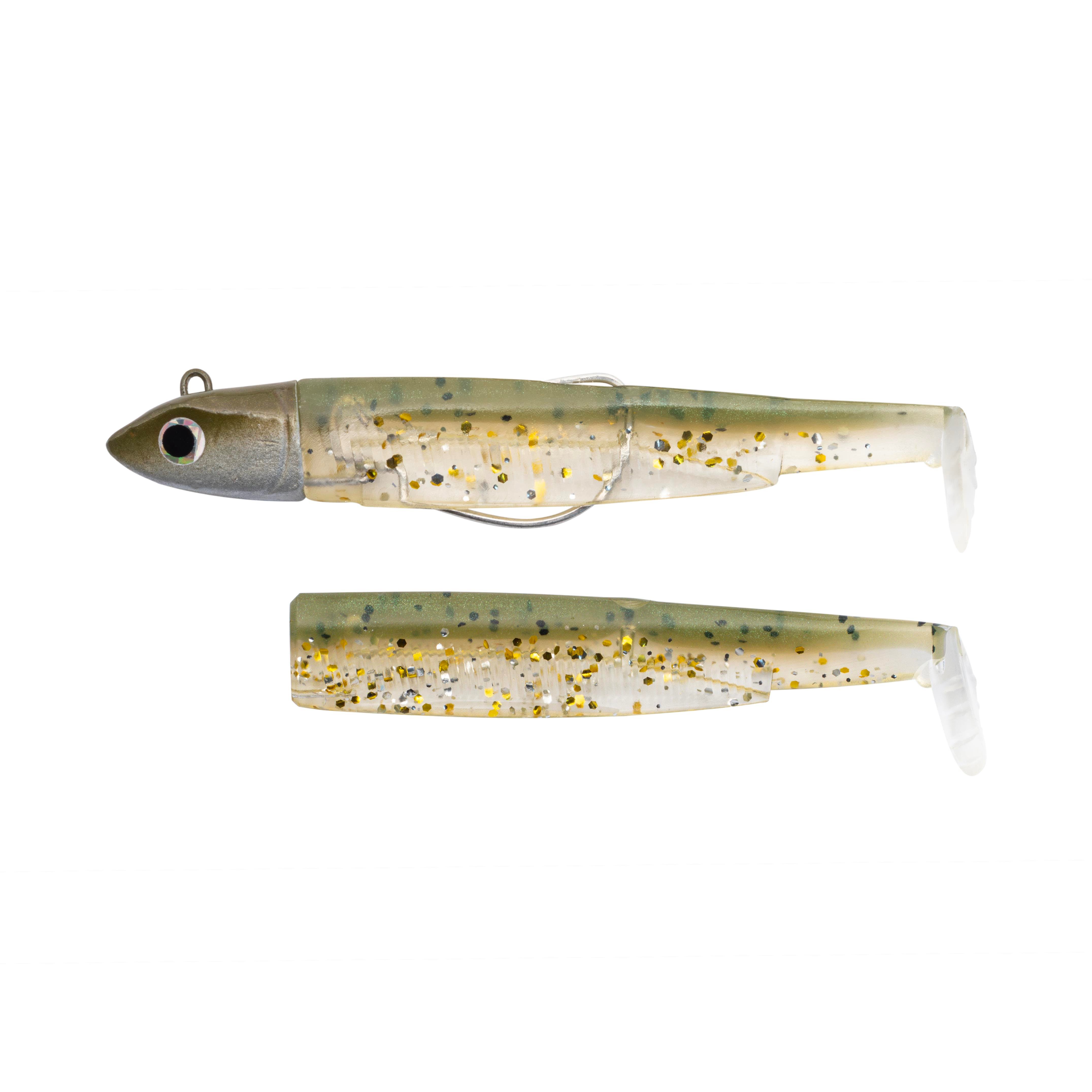 Fiiish Black Minnow - Combo Offshore - 10g - Khaki Glitter - 9cm
