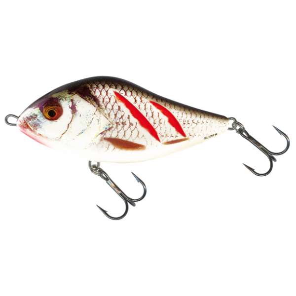 Salmo Slider Sinking | Jerkbait | Wounded Grey Shiner | 12cm