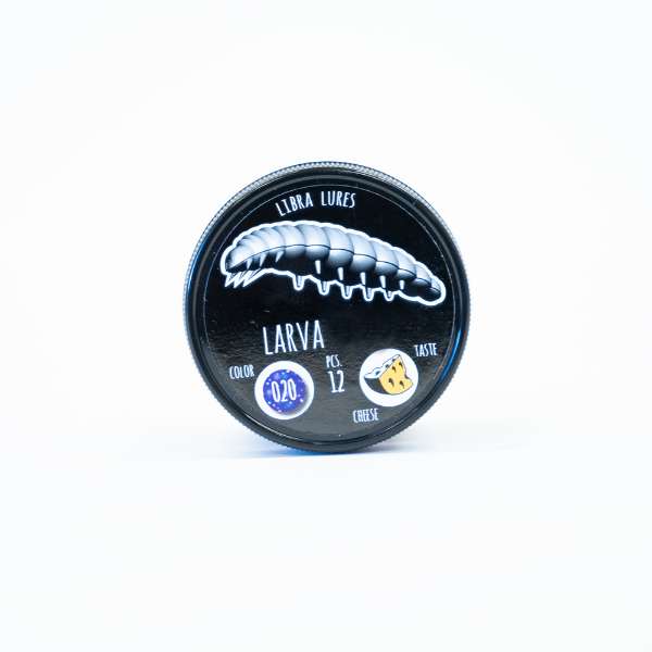 Libra Lures Larve | Purple Glitter | 3cm | 15 Stuks