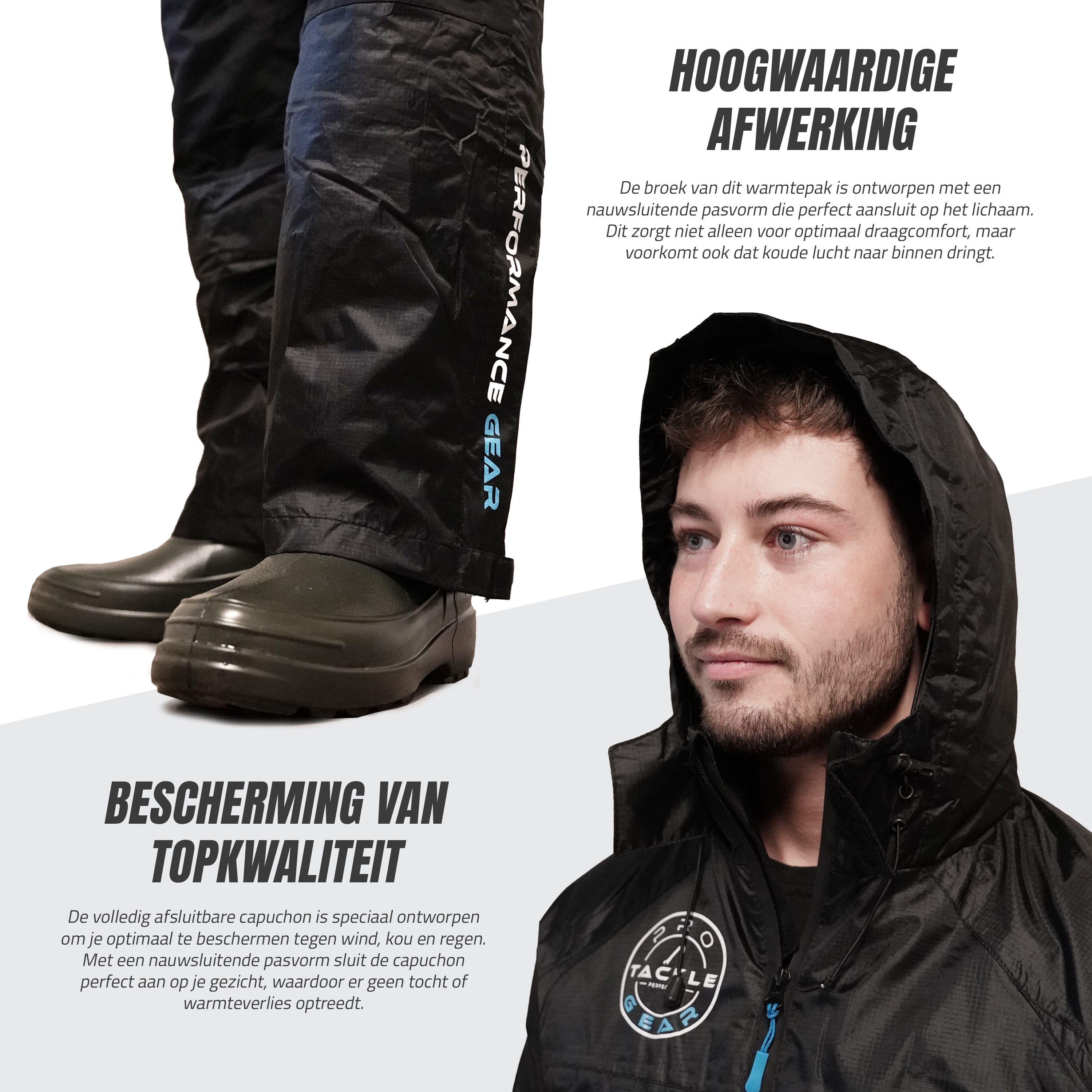 Pro Tackle Performance Warmte pak - Waterdicht - 2 delig - Maat 3XL