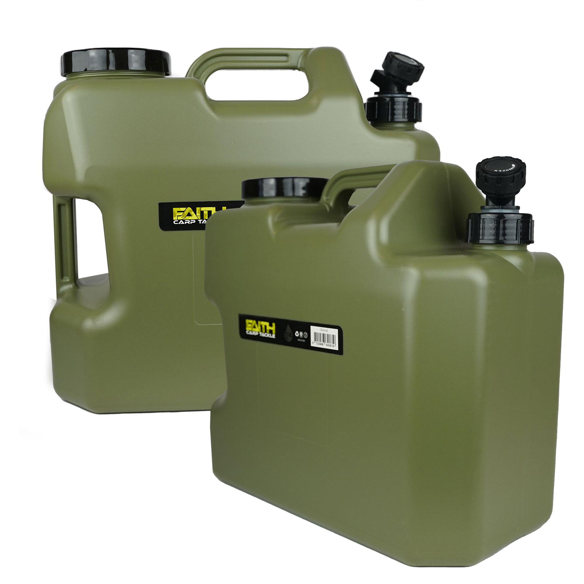 Faith Jerrycan - 18 Ltr - Groen 2pcs