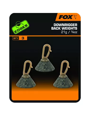 Fox Edges Downrigger Back Weights 57g x 3