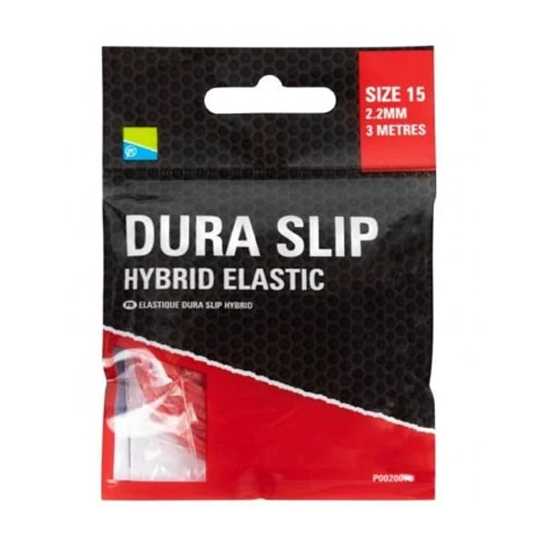 Preston Dura Slip Hybrid Elastic | Red | Maat 15