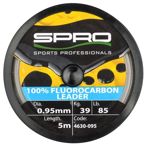 Spro 100% FC Leader | 0.45mm | 11kg | 10m | Fluorocarbon Lijn
