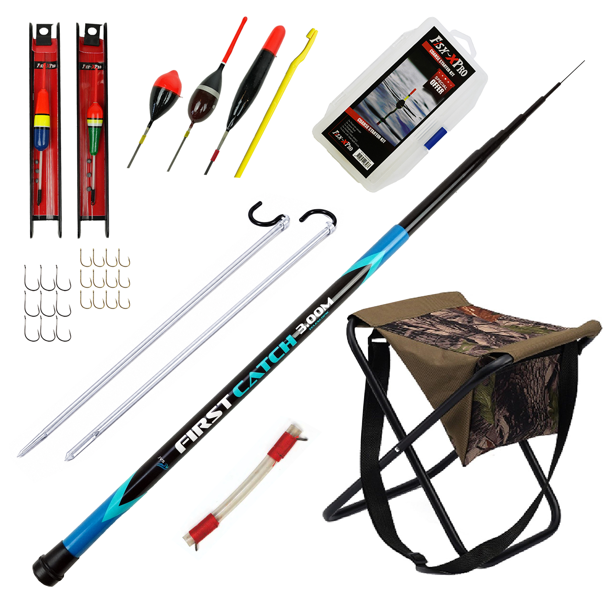 Eurocatch Kiddo Catch Short - Telescopic - 3m Fishing set