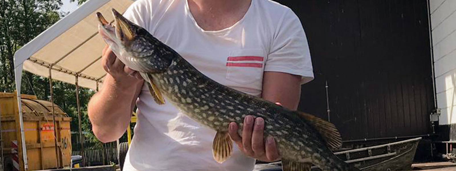 Snoek vangst 69cm!