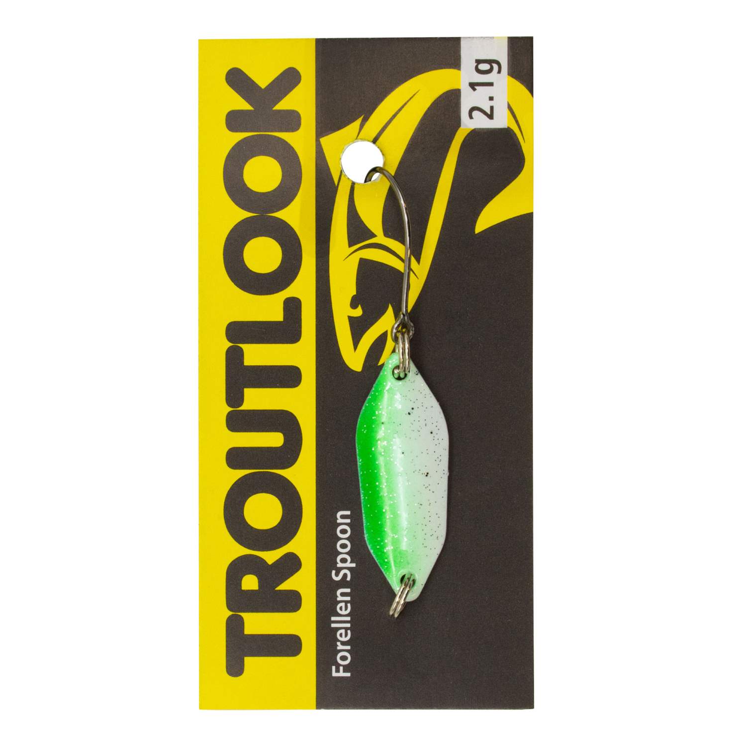 Troutlook - Forellen Spoon - Clash - 2,6cm - 2,1gr - Green & White