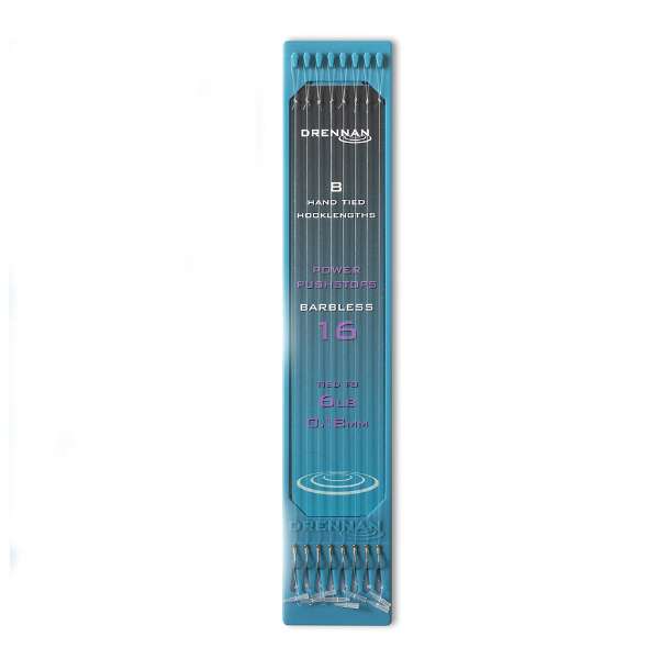 Drennan HTN Plate 6 Inch | Power Pushstop | Onderlijn | Haakmaat 16