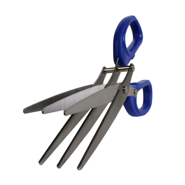 JVS Worm Scissor 3-Blade | Wormenschaar  XXL | Kruidenschaar | 3 bladen |  19cm Lang  