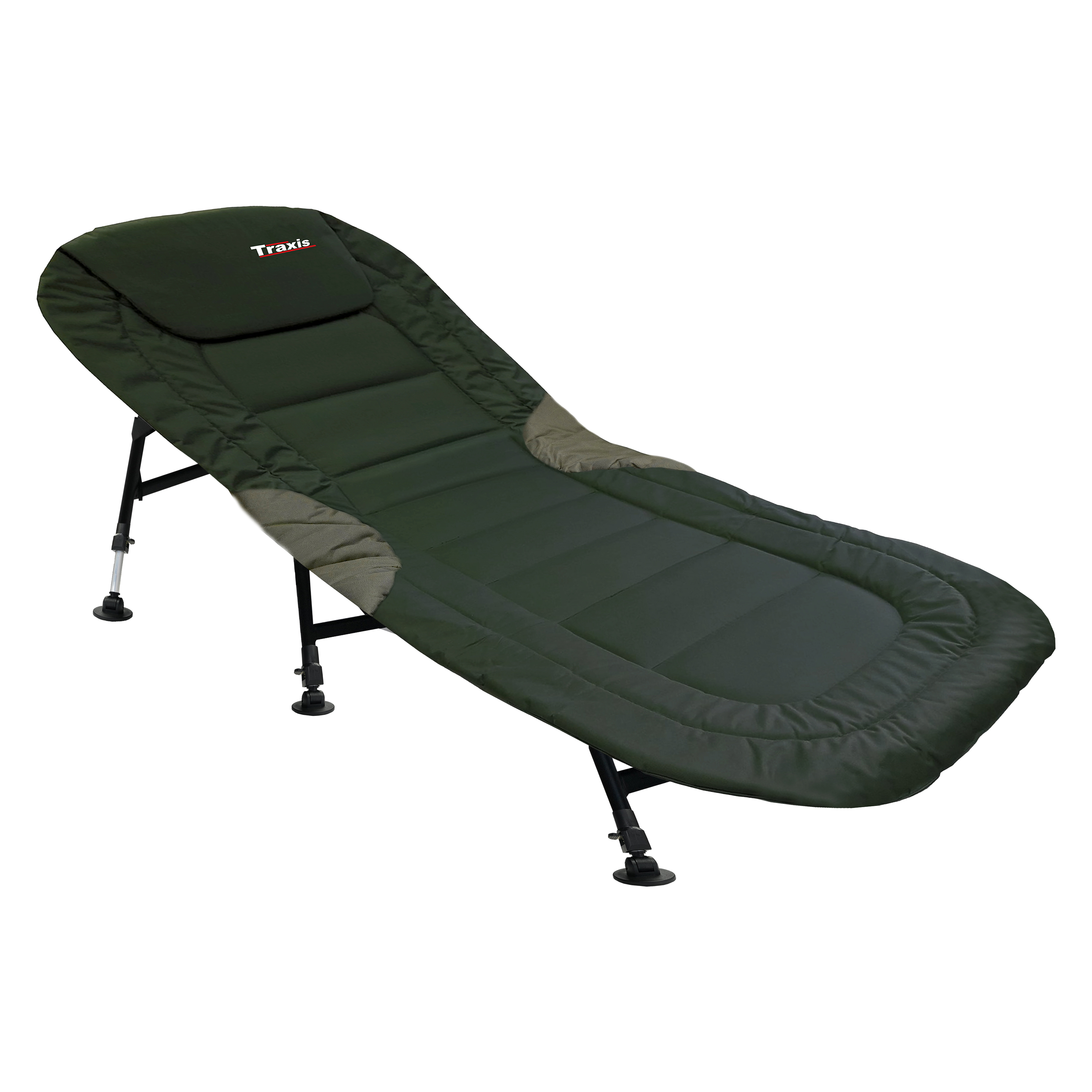 Traxis Flat Bed 6-Leg  - Kampeerbed - Karper stretcher - 6 poten  