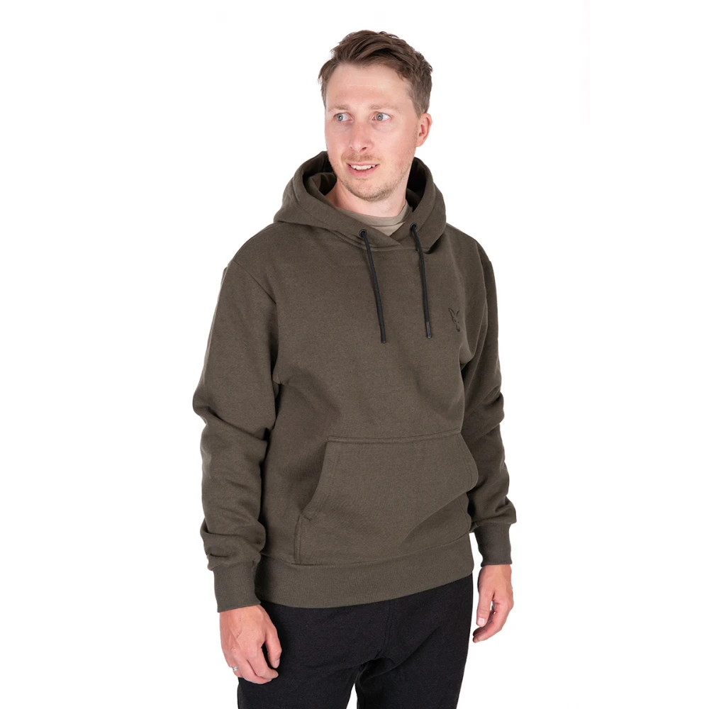 Fox Collection Hoody - Green/Black - L