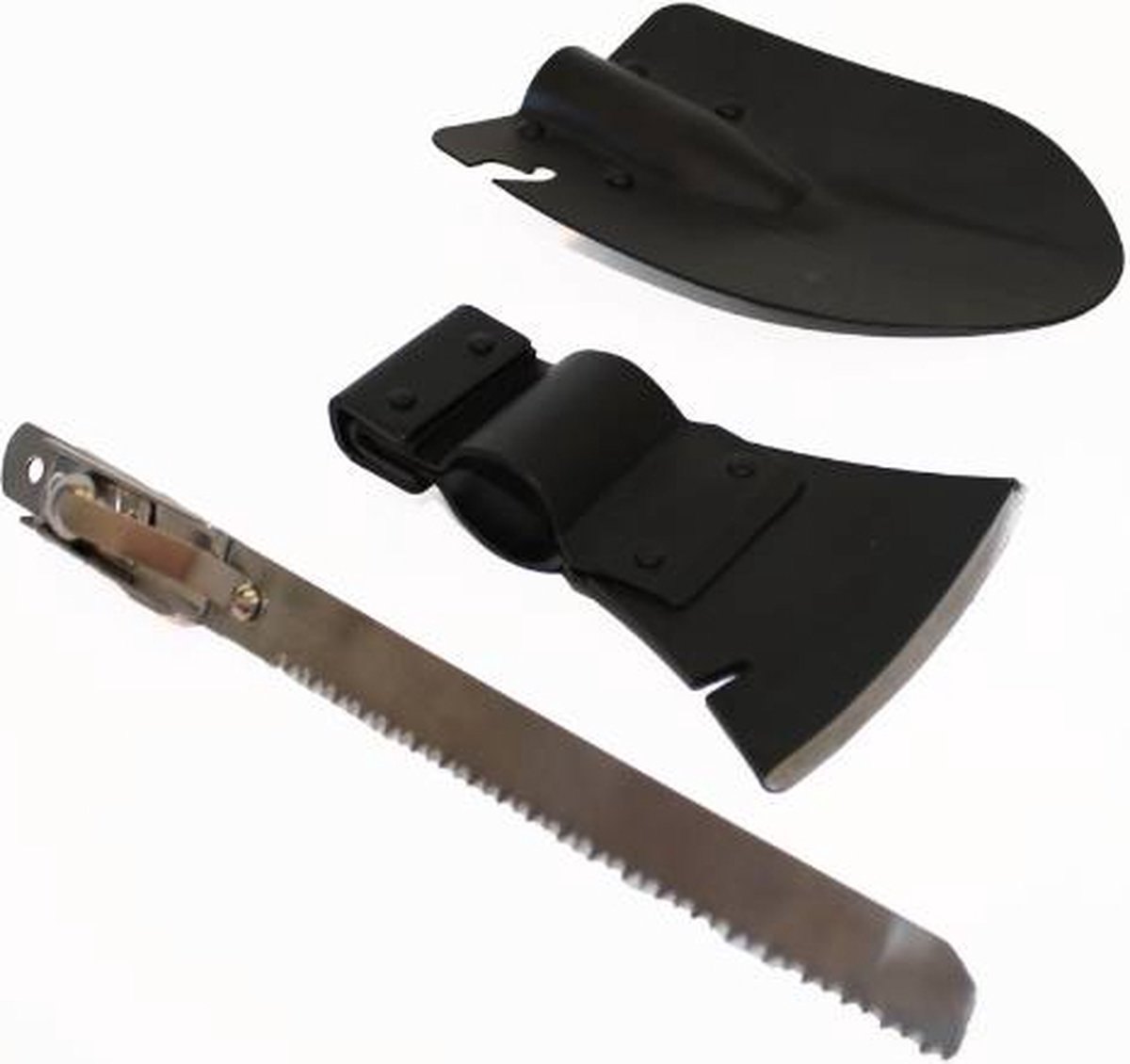 Eurocatch Noodpakket Incl. Jerrycan - Schep - Zaag - EhboKit - Hoofdlamp - Kaarsen - Touw - Solar Verlichting