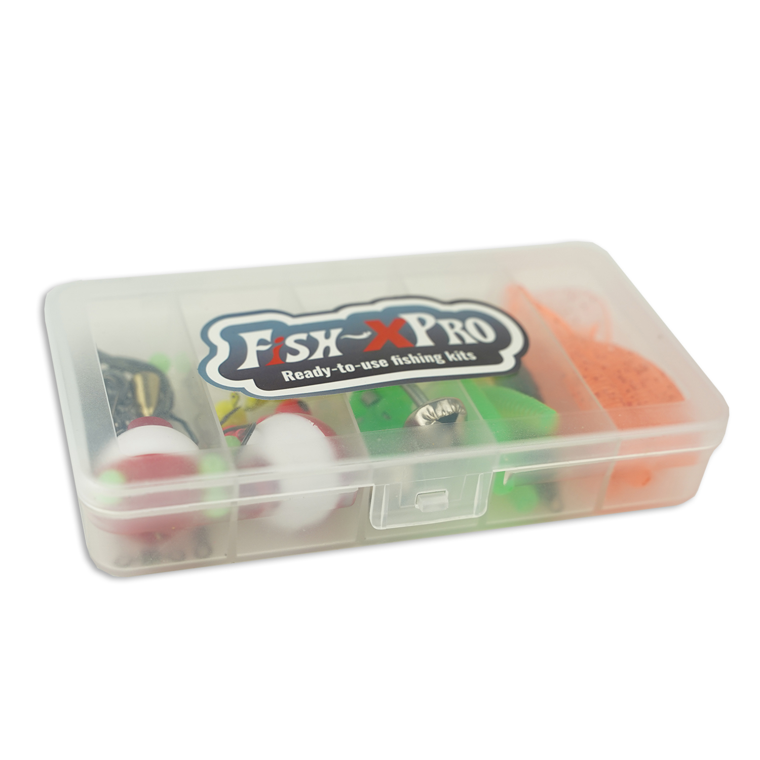 FishXpro Roofvis accessoires set 47- Delen ( incl. opbergdoos ) 