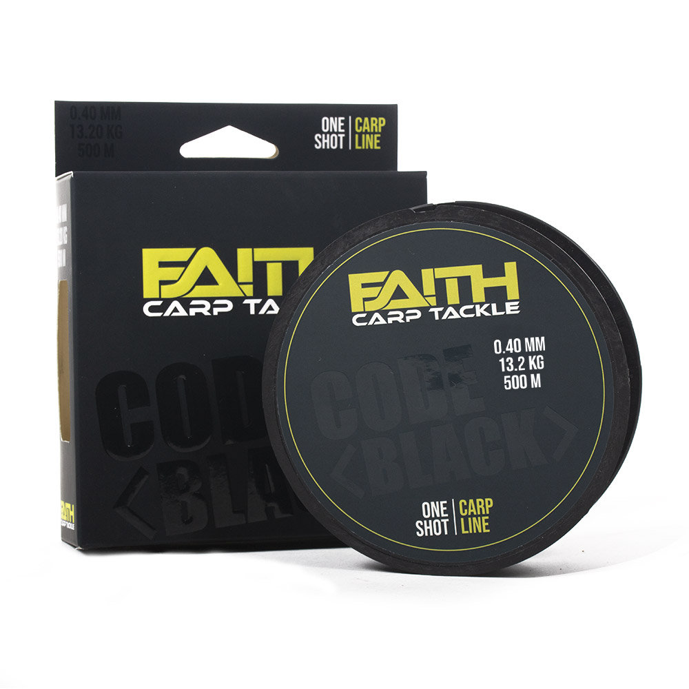 Faith Code Black One Shot | 500m | 0.40mm | 13.2kg