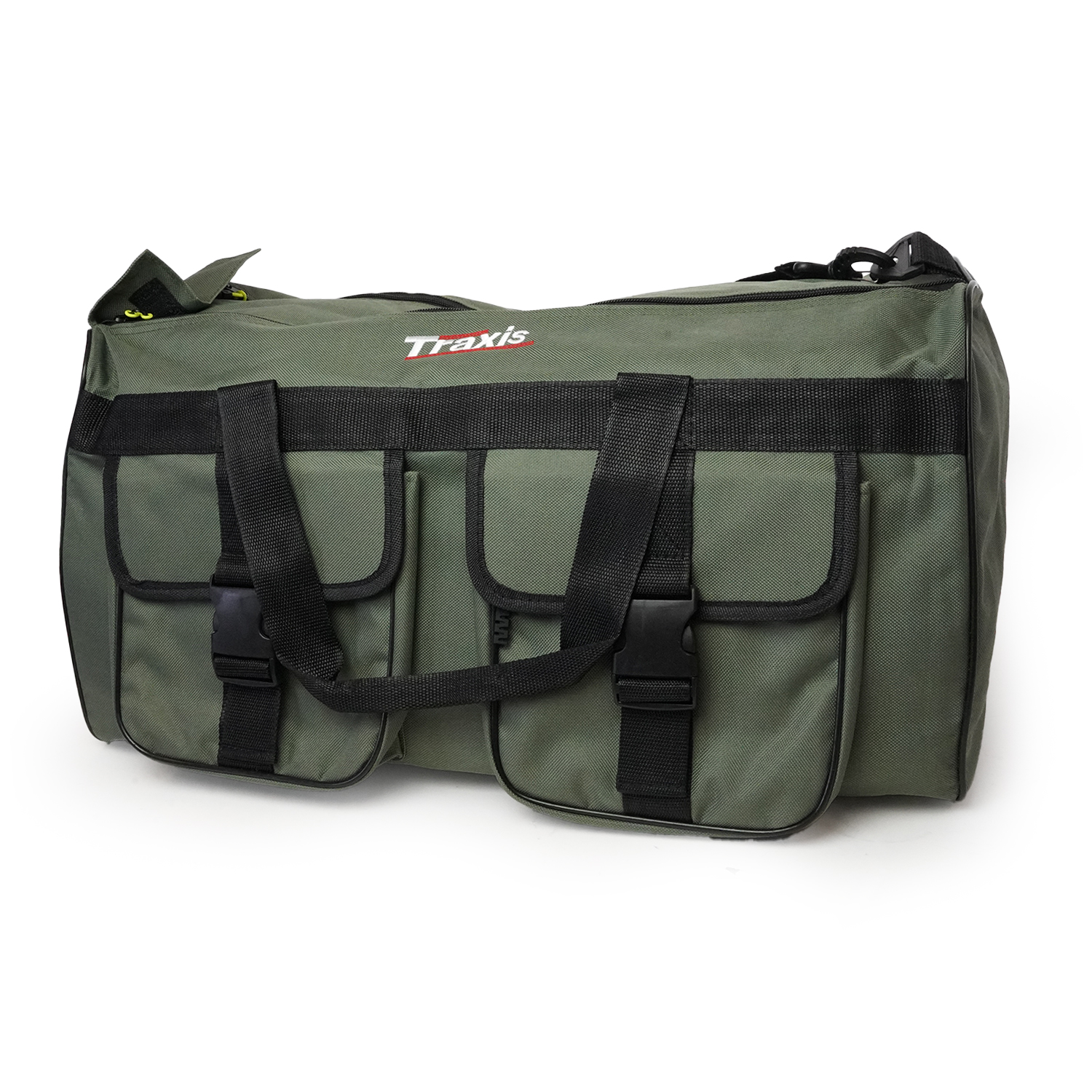 Traxis Vistassen set - Hengel foudraal - Vistas - Groen - Carryall - 12ft Holdall