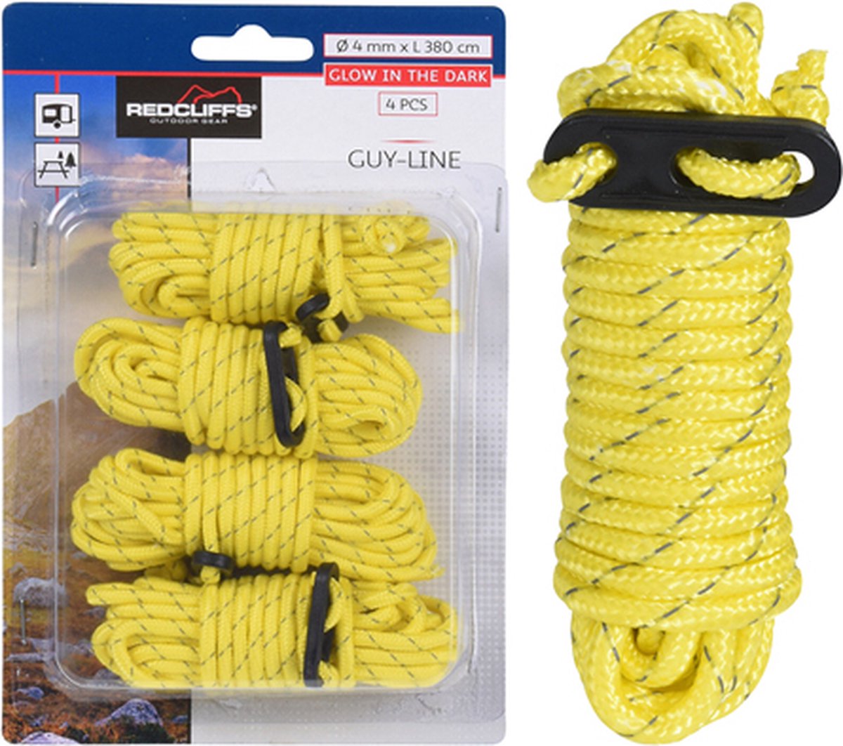 Eurocatch Noodpakket Incl. Jerrycan - Schep - Zaag - EhboKit - Hoofdlamp - Kaarsen - Touw - Solar Verlichting