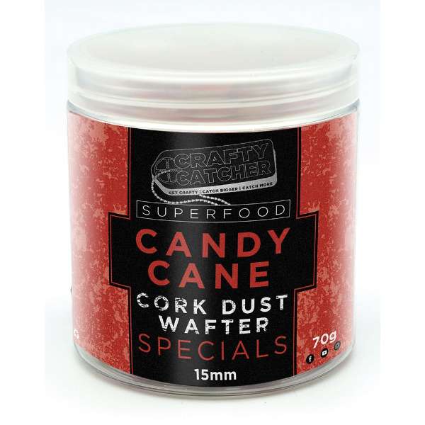 Crafty Catcher | Super Food Cork Dust | Wafter | Candy Cane | 100g