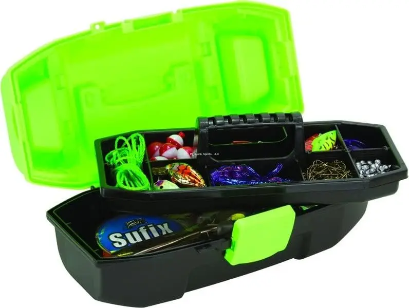 Plano Zombie Viskoffer - 34x18x15cm - Met Lade - Groen