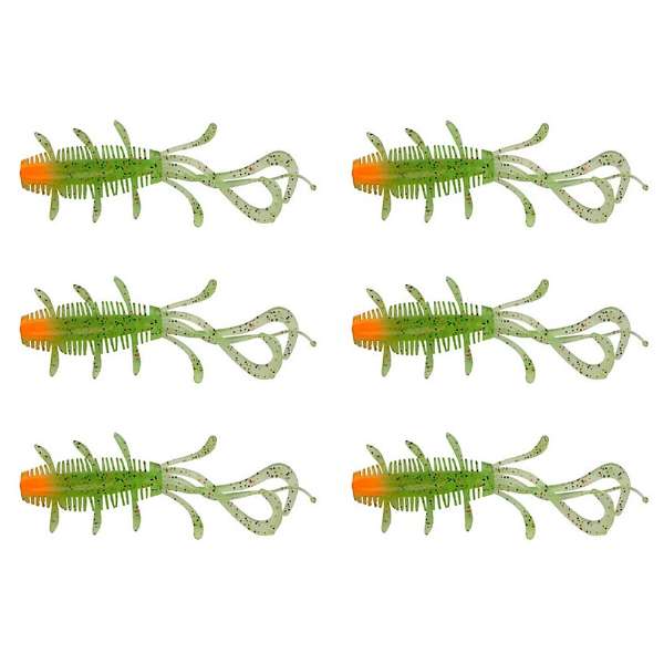Berkley PowerBait Sick Bug | Firetiger | 10cm | 6 Stuks