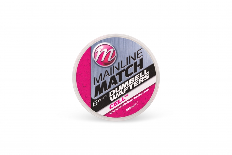 Mainline Match Dumbell Wafters 6 mm - White CellTM