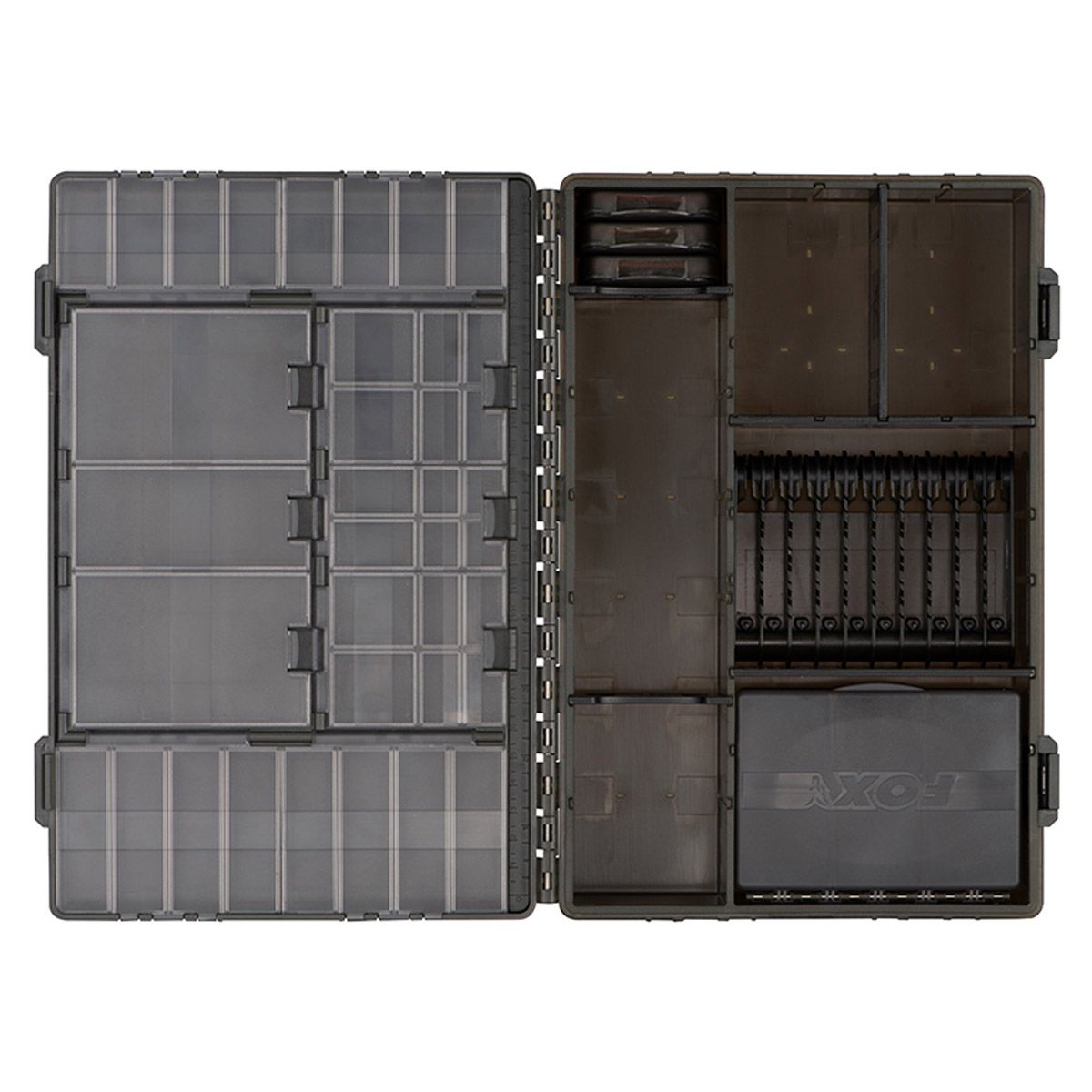 Fox EDGES "loaded" medium tackle box