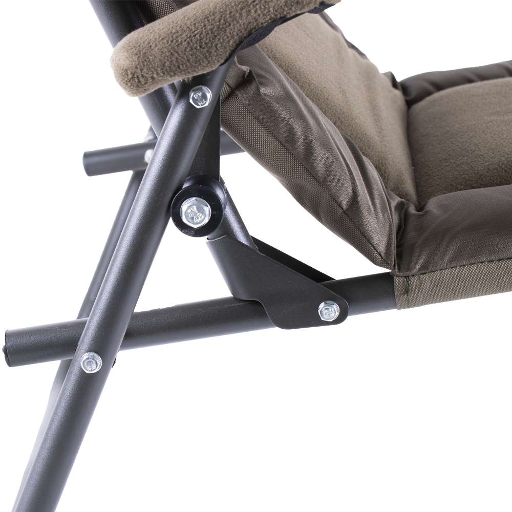 Faith Lounge Chair | Karper stoel | Struinstoel | visstoel | Fleece gevoerd 