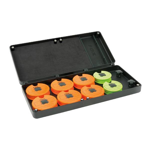 Fox F Box Medium Disc & Rig Box System | Incl. Pins and Discs | Opbergbox