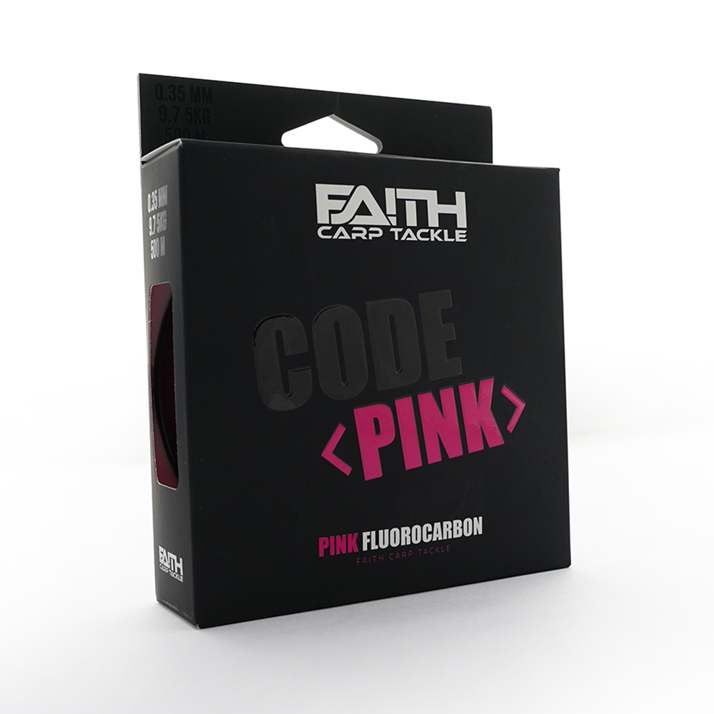Faith Code Pink | Fluorcarbon | 0.30mm 500m 7.45kg