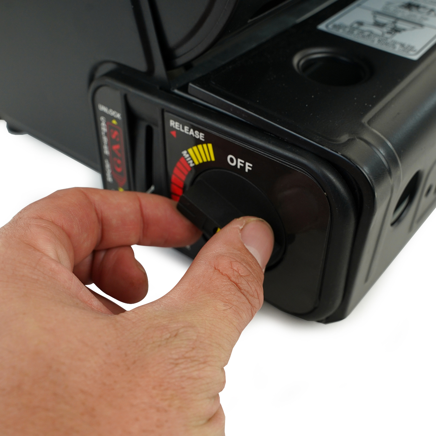 Eurocatch Gaskachel - Heater - Kacheltje - Terrasverwarmer - Campingkachel - Gas Heater - Verstelbaar - Draagbaar