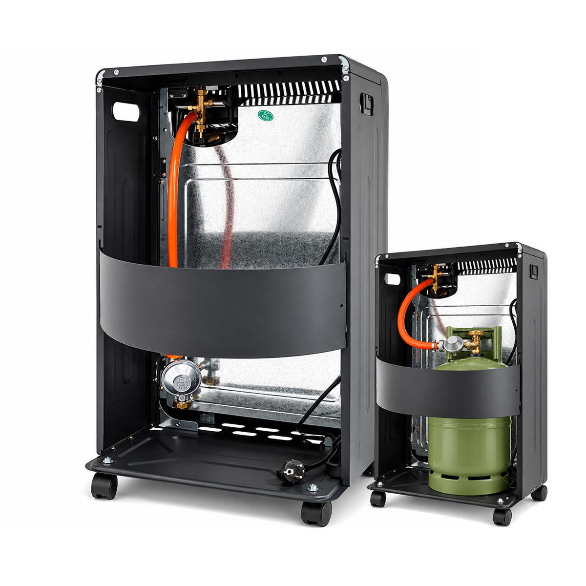 Eurocatch Patio Heater - Propane & Electric - 4.2Kw - complete set