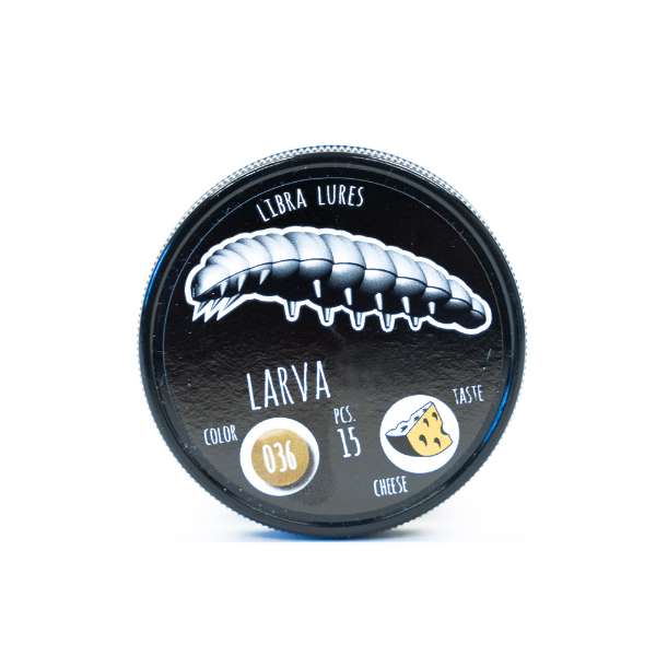 Libra Lures Larve | Coffee Milk | 3.5cm | 12 Stuks