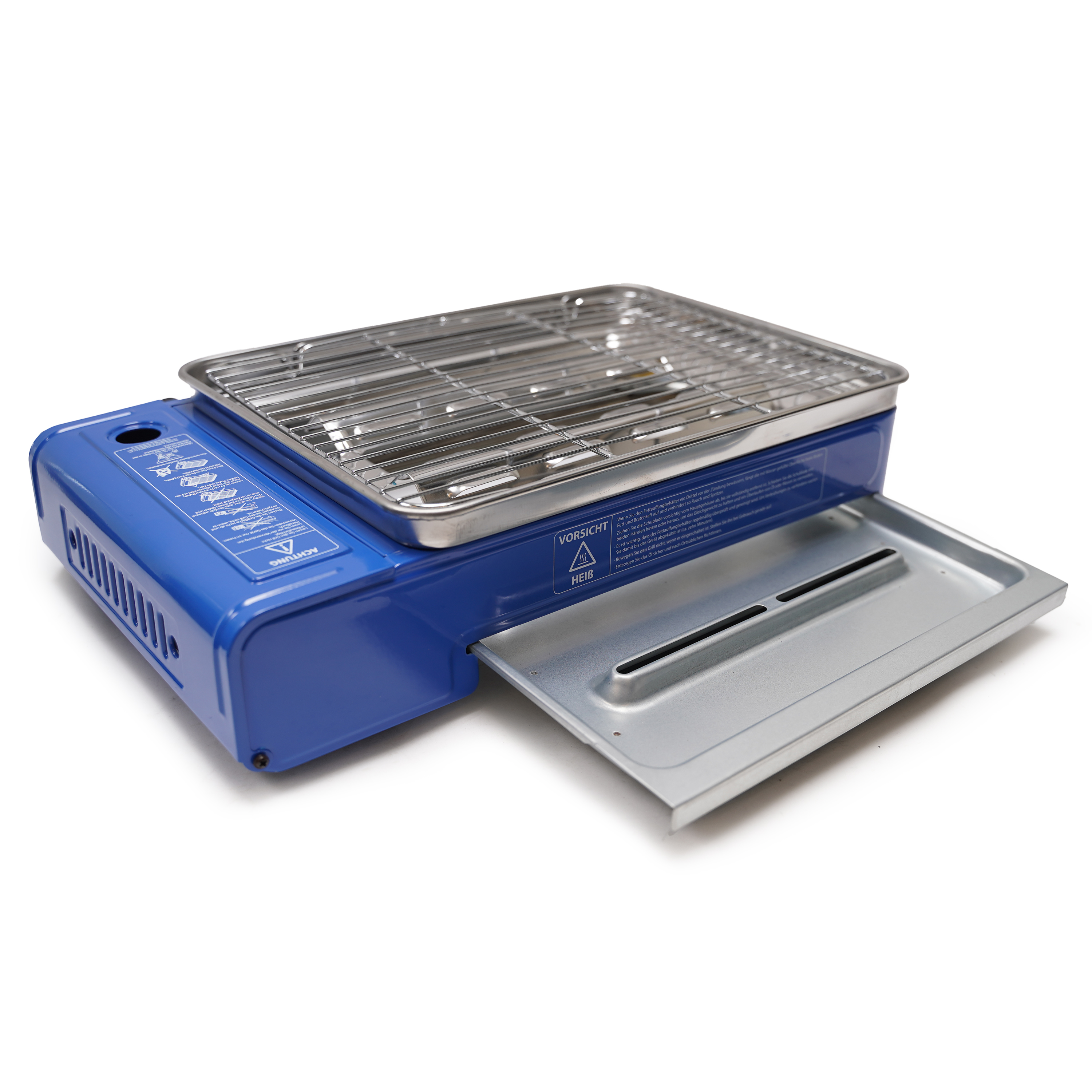 Eurocatch Butaangas Camping Grill Evergrill - Gas Barbecue - Camping Kooktoestel - Tafelgrill - Tafelbarbecue