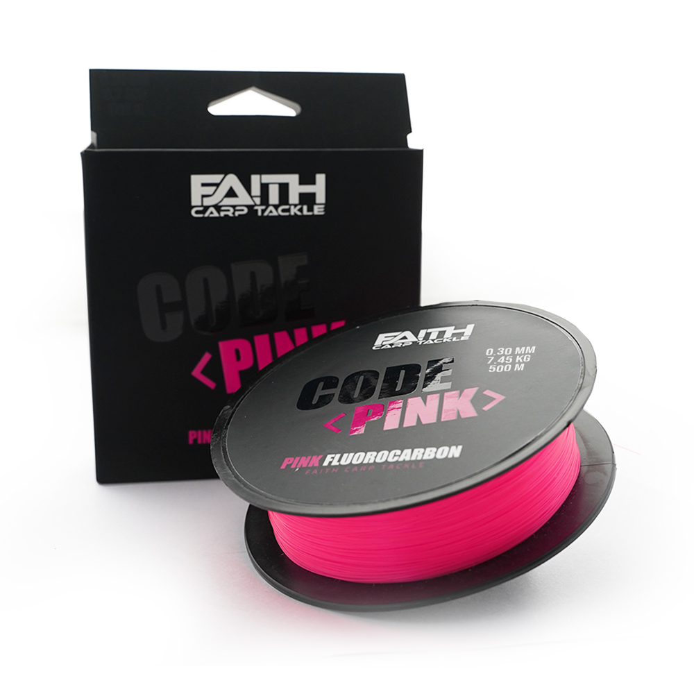 Faith Code Pink | Fluorcarbon | 0.30mm 500m 7.45kg