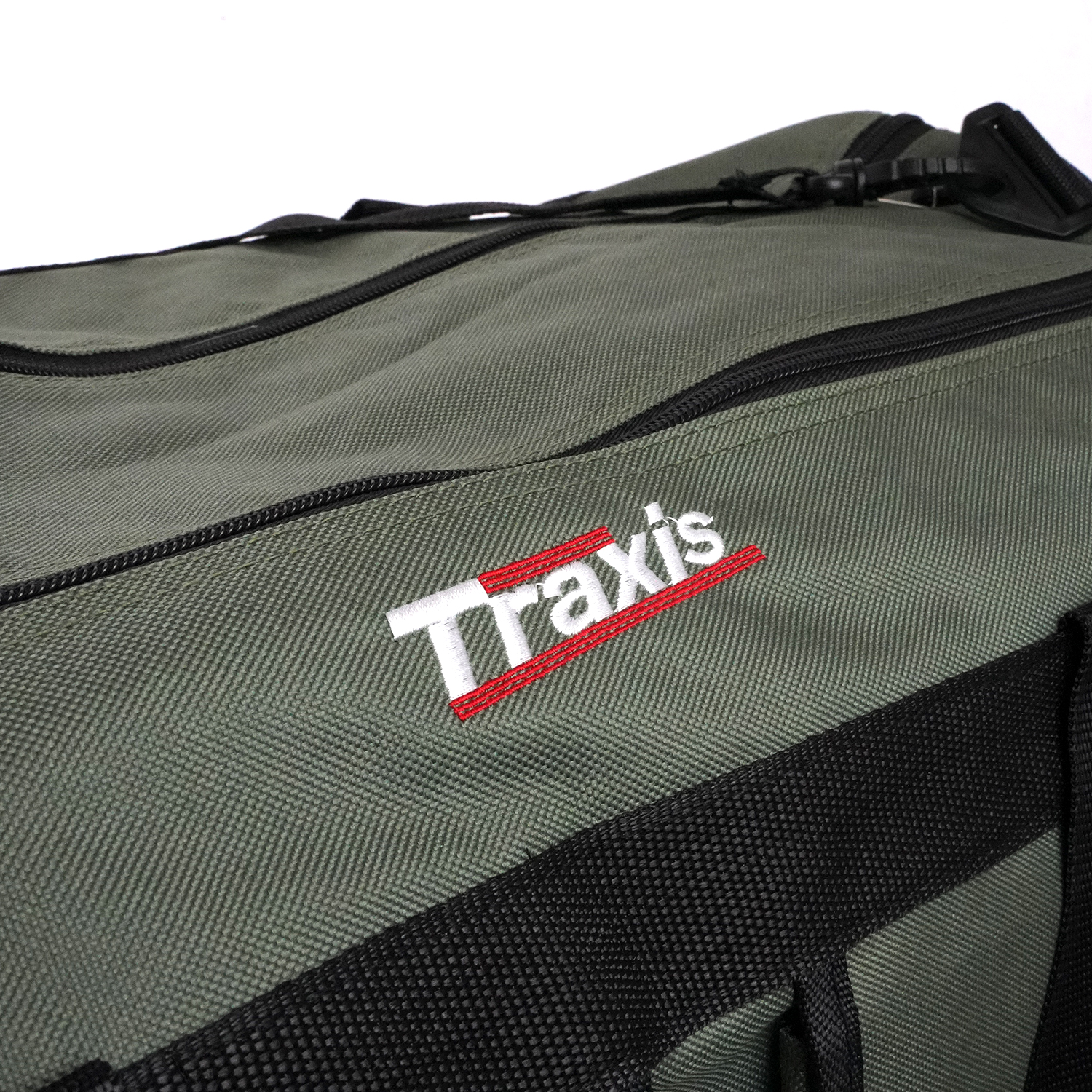 Traxis Vistassen set - Hengel foudraal - Vistas - Groen - Carryall - 12ft Holdall