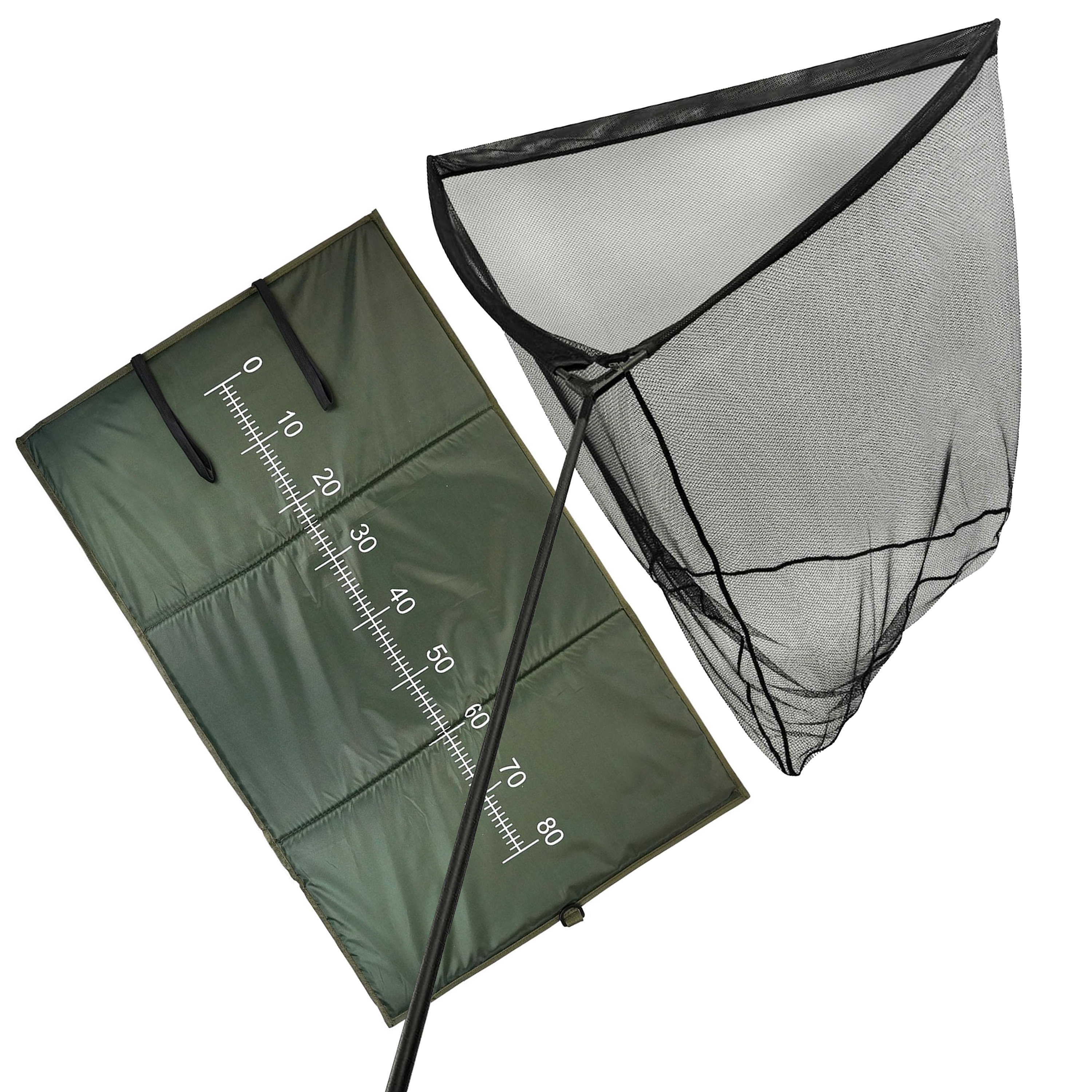 FishXpro Carp Landings set - Karpernet met Onthaakmat - karperschepnet