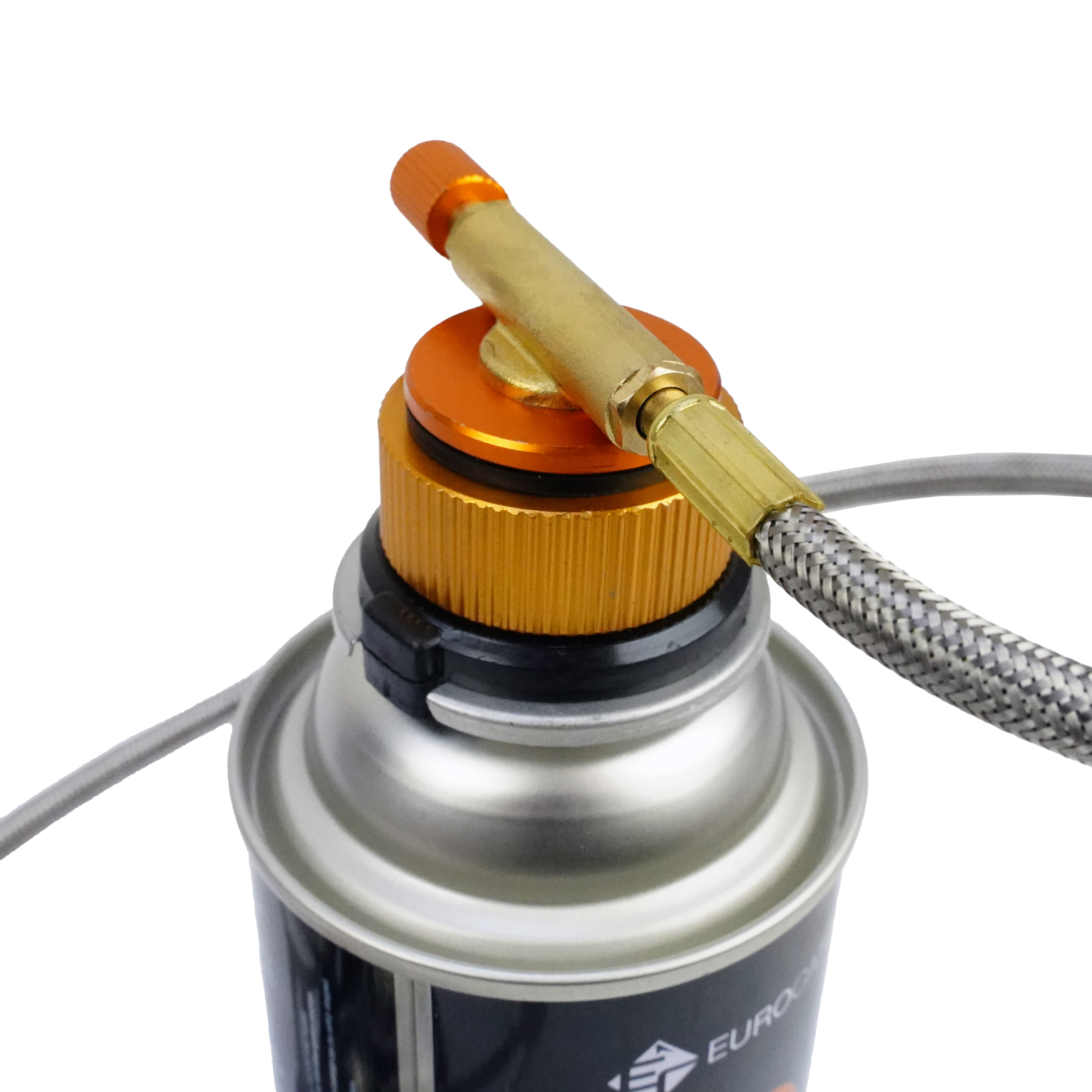 Eurocatch Opvouwbare Gasbrander Turbo 6800W - Met Connector - Incl. 4 gasflessen - Draagkoffer