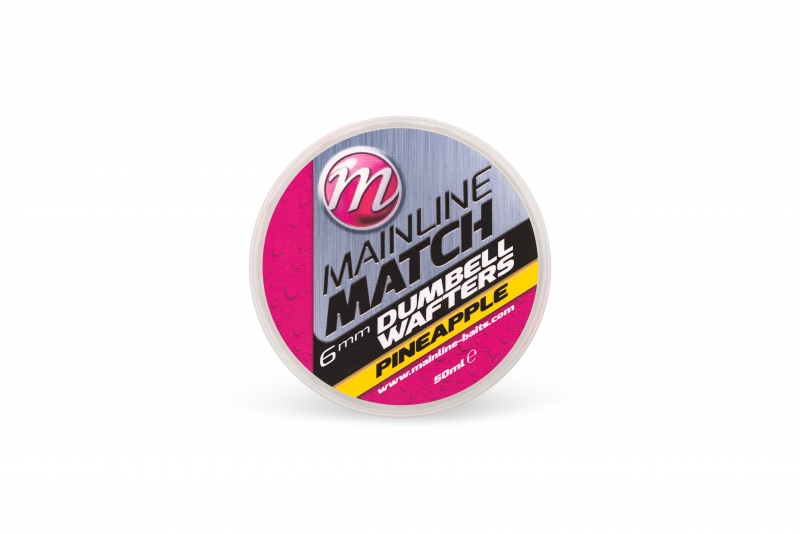 Mainline Match Dumbell Wafters 6 mm - Yellow Pineapple