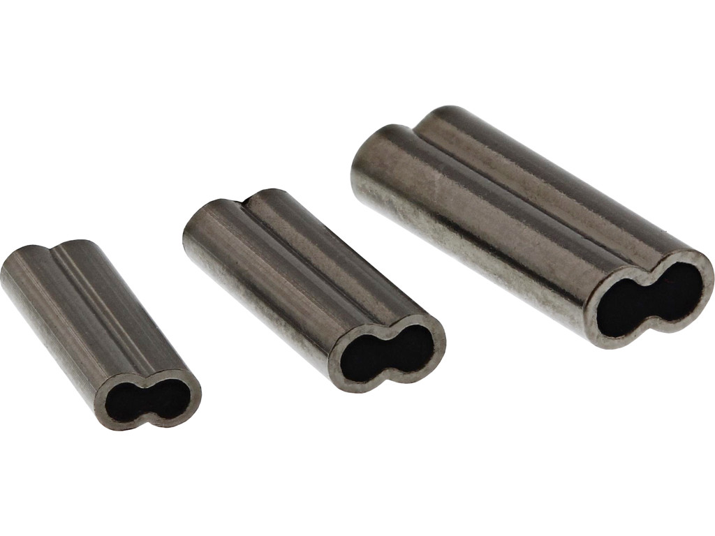 Westin - Double Wire Crimp - Ø1.5Mm - Black Nickel - 20Pcs