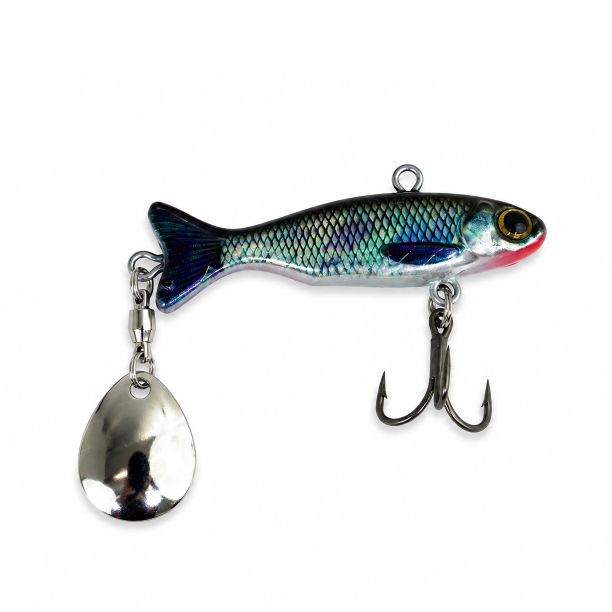 Fish-Xpro LifeMetal Tail Spinner set - 4,5cm - 23g - Set 5pcs - incl Tackle Box