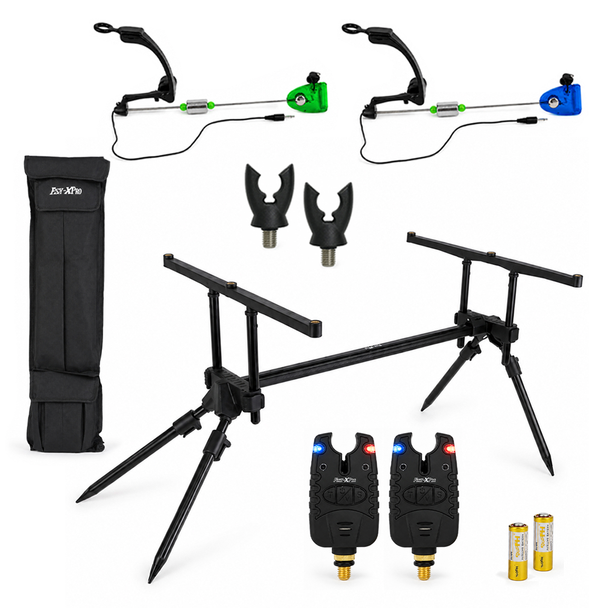 Fish-Xpro Luxe Rodpod-Set Complete - 2-Rod