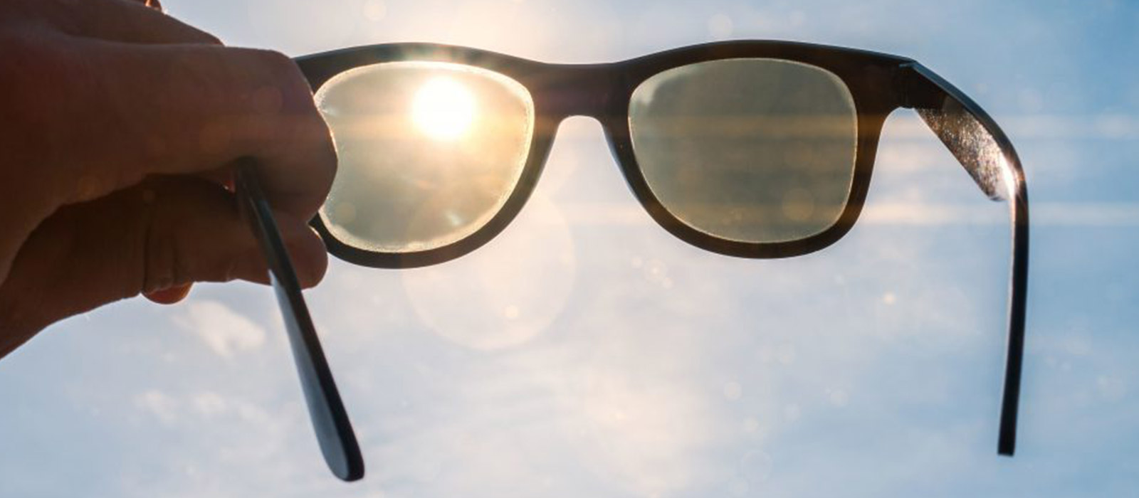 Polariserende zonnebril voor bij het vissen