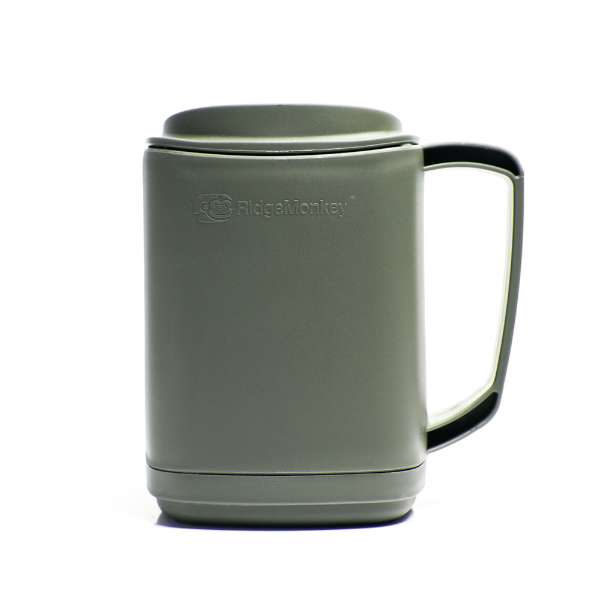Ridgemonkey Thermo Mug Gunmetal | Green