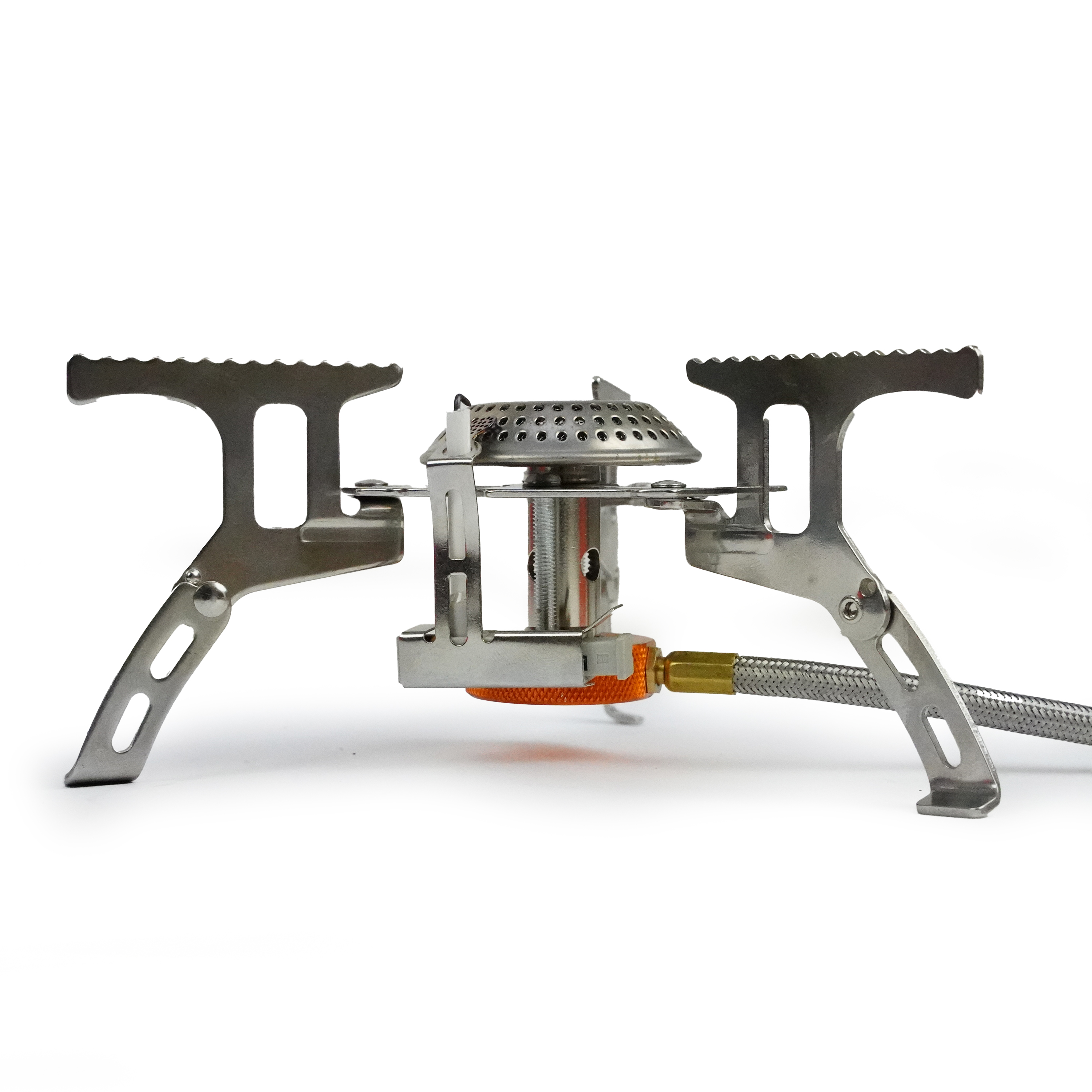 Eurocatch Foldable Gas Burner 2200W Incl Connector - Opvouwbaar Camping kooktoestel 