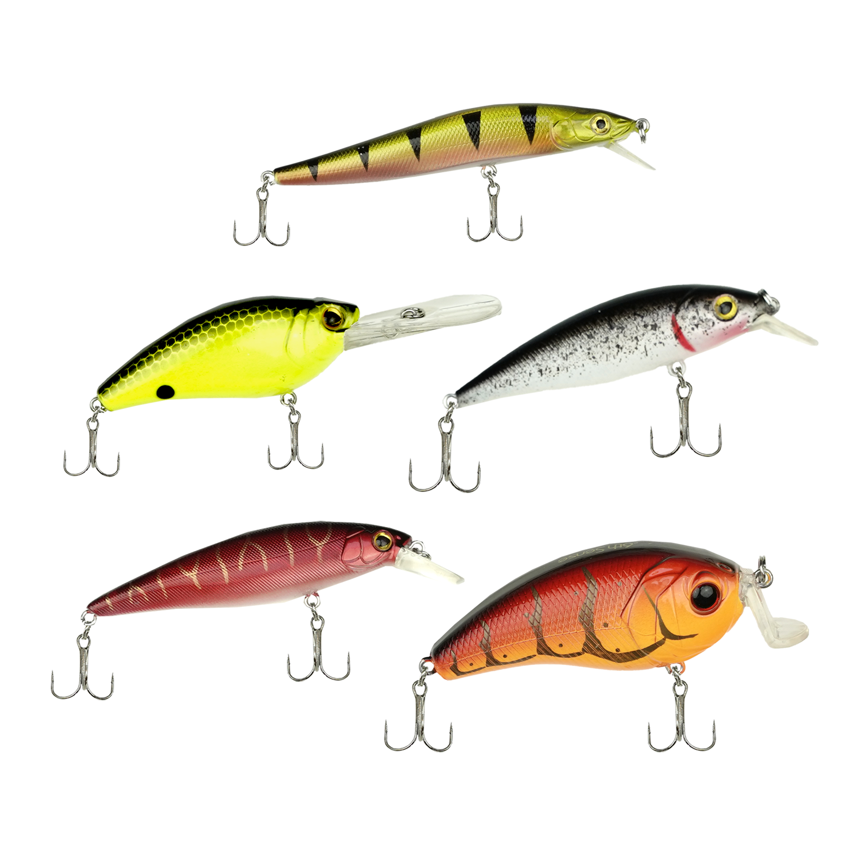 Fish-Xpro Kunstaasset Pluggenset 25 stuks
