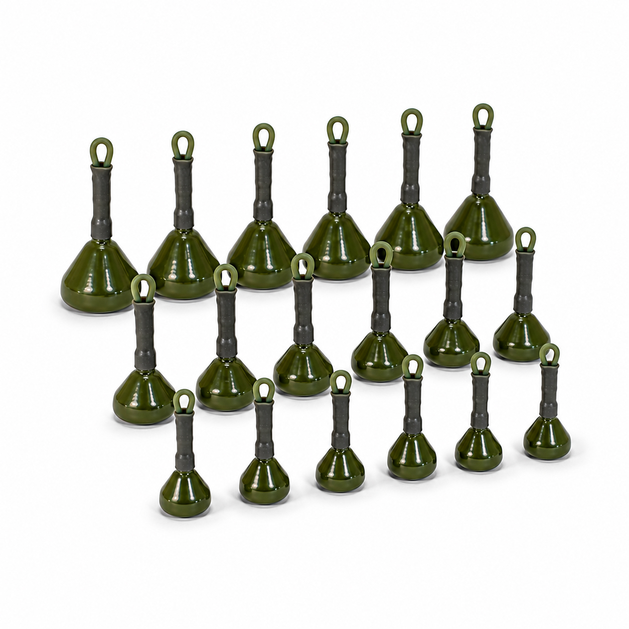 Faith Backlead complete set - 18pcs incl Tacklebox - 25 + 35 + 50g